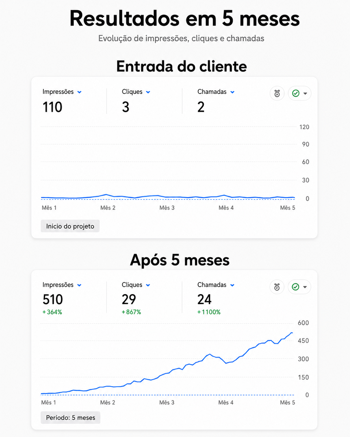 Resultado de cliente SVG em 5 meses